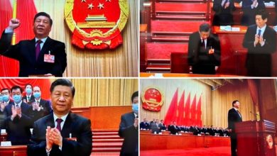 Photo of Xi Jinping elected as Chinese President for third time