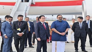 Photo of PM of Japan Kishida Fumio arrives in New Delhi for 2 day visit to India