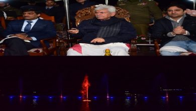 Photo of Manoj Sinha inaugurates Aerator cum Dancing Fountains in world famous Dal Lake in Srinagar