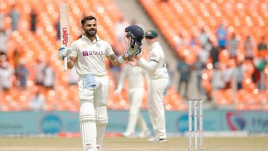 Photo of Virat Kohli hits his 28th test century as India takes 91 run first-innings lead against Australia in Ahmedabad test