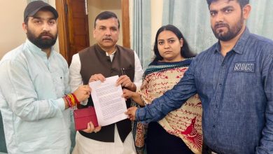 Photo of AAP Youth Delegation J&K  called on Sanjay Singh MP Rajya Sabha