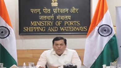 Photo of Union Minister Sarbananda Sonowal launches App of National Logistics Portal (Marine) Sagar-Setu in New Delhi