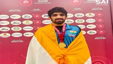 Photo of Aman Sehrawat clinches India’s first gold medal at Asian Wrestling Championships