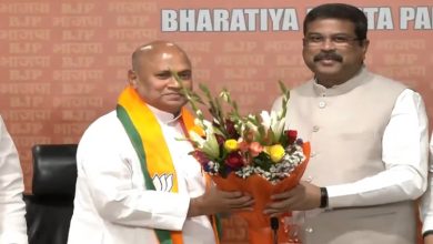 Photo of Former JDU leader RCP Singh joins BJP