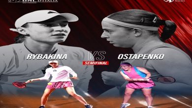 Photo of Reigning Wimbledon champion & seventh seed Elena Rybakina to take on former French Open winner Jelena Ostapenko in semifinals of Women’s Singles