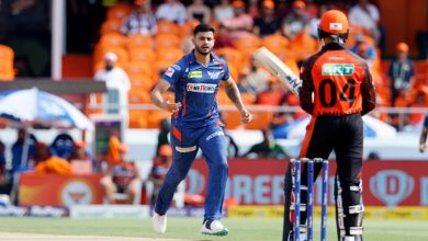 Photo of Match underway between Sunrisers Hyderabad and Lucknow Super Giants in Hyderabad