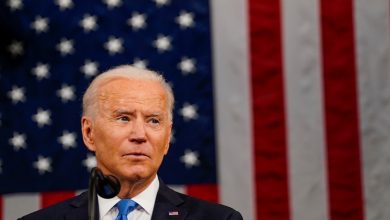 Photo of US President Joe Biden relieved no one was injured in the U-Haul truck crash