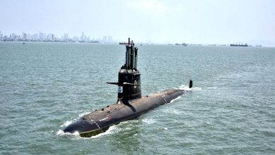 Photo of Indian Navy’s sixth and final Kalvari Class Submarine, Vaghsheer commences sea trials