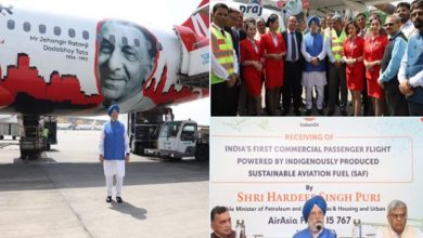 Photo of India’s first commercial passenger flight using Sustainable Aviation Fuel successfully flies from Pune to Delhi