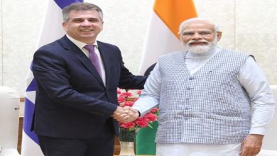 Photo of PM Modi & Israel Foreign Minister Eli Cohen discuss bilateral ties in New Delhi
