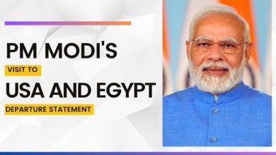 Photo of PM Modi embarks on 5-day State visit to US and Egypt; to lead International Day of Yoga celebrations at UN Headquarters tomorrow