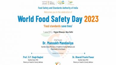 Photo of World Food Safety Day: Union Health Minister Dr. Mansukh Mandaviya to release State Food Safety Index