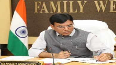 Photo of Health Minister Mandaviya reaches Hyderabad to participate in 3rd G20 Health Working Group meeting