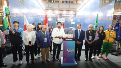 Photo of World Cup Squash Championship to begin in Chennai today