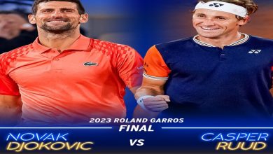 Photo of Casper Ruud to clash with Novak Djokovic in final of French Open men’s singles