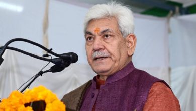 Photo of No outsider being given land under PMAY in Jammu and Kashmir: LG Sinha