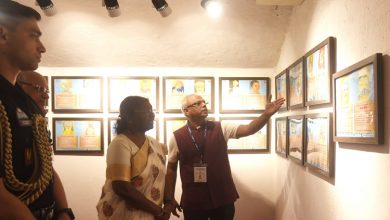 Photo of President Droupadi Murmu visites ‘Kranti Gatha” at Raj Bhavan