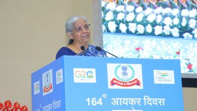 Photo of Efficiency in tax collection system led to jump in tax revenue in last few years without rate hike: Finance Minister Nirmala Sitharaman