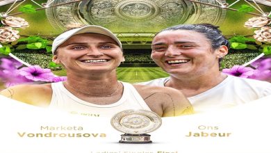 Photo of Wimbledon Tennis, Ons Jabeur of Tunisia & Czech Marketa Vondrousova enter women’s singles final; Men’s singles semi-finals