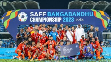Photo of India lifts SAFF Championships trophy for ninth time; beat Kuwait 5-4 in penalty shootout