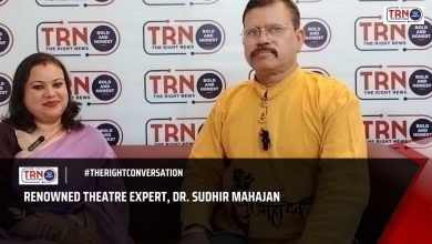 Photo of #TRN #TheRightConversation with renowned theatre expert Dr. Sudhir Mahajan on the topic of  Exploring the Transformative Power of Theatre. Host- #HimaganiMoza