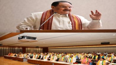 Photo of BJP President J P Nadda chairs meeting on party’s Lok Sabha Pravas programme at party’s headquarters