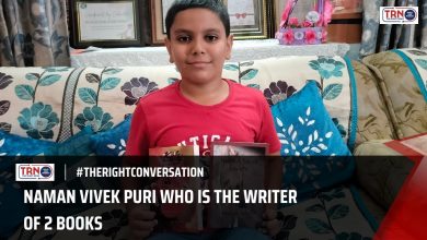 Photo of #TRN #TheRightConversation with wonderboy Naman Vivek Puri who is the writer of 2books at the age of 10.