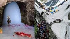 Photo of Annual pilgrimage of Shri Amarnath ji in south Kashmir Himalayas from Pahalgam and Baltal is going on smoothly