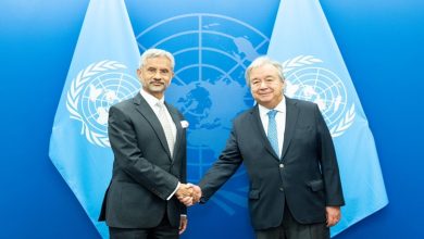 Photo of EAM S Jaishankar and UN Secretary-General Antonio Guterres discuss situation in Afghanistan, Myanmar and other global challenges