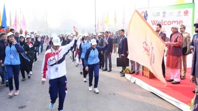 Photo of Lt Governor Manoj Sinha flag off ‘Run for Unity’ to commemorate birth anniversary of Sardar Vallabhbhai Patel in Srinagar