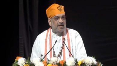 Photo of Delhi Sikh Gurudwara Management Committee felicitates Home Minister Amit Shah