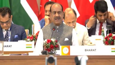 Photo of Lok Sabha Speaker Om Birla to hand over P20 Presidency to Parliament of Brazil