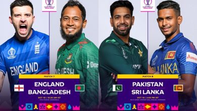 Photo of England to take on Bangladesh in Dharamsala and Pakistan to clash with Sri Lanka in Hyderabad