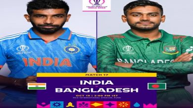 Photo of ICC Men’s Cricket World Cup: India to take on Bangladesh in Pune