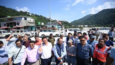 Photo of Inter-Ministerial Central Team visits flash flood affected areas of Mangan, Naga, and Chungthang in Sikkim
