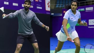 Photo of Indian Shuttlers Kidambi Srikanth and PV Sindhu to be in action in Pre-quarterfinals of Artic Open in Finland