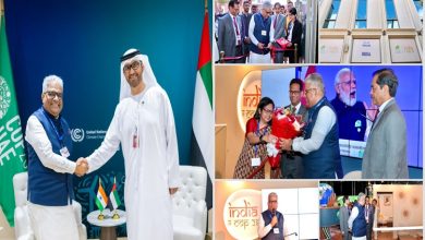 Photo of Union Environment Minister Bhupinder Yadav Inaugurates India Pavilion, Meets COP President Designate , at COP28