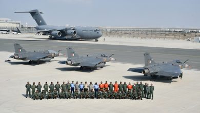 Photo of IAF Contingent Arrives for Dubai Airshow, Featuring Indigenous Tejas and Dhruv Platforms