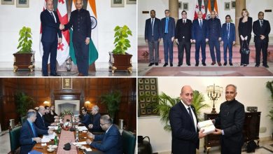 Photo of 7th India-Georgia Foreign Office Consultations held in New Delhi