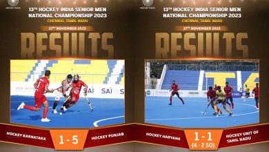 Photo of Haryana and Punjab to clash for title of 13th senior men’s national hockey championship in Chennai