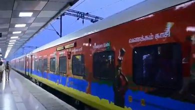 Photo of 5th train from Chennai to Varanasi as part of Kasi Tamil Sangam began from central Chennai