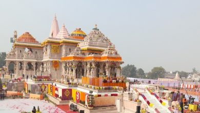 Photo of Ramlalla temple in Ayodhya witnesses heavy rush of devotees as it opens for public