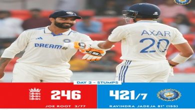 Photo of India to resume first innings against England in Hyderabad