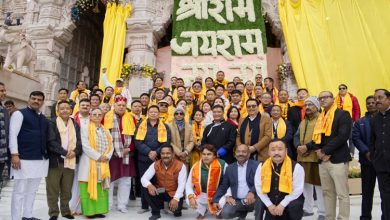Photo of Arunachal Pradesh Chief Minister Pema Khandu Visits Shri Ram Janmbhoomi Temple in Ayodhya