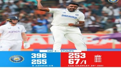 Photo of England to resume their second innings against India on fourth day of Second Test of five match series at Visakhapatnam