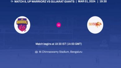 Photo of UP Warriorz to take on Gujarat Giants in Bengaluru