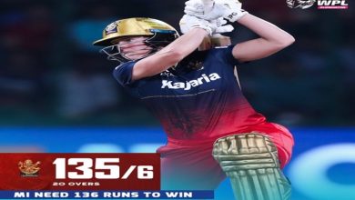 Photo of Women’s Premier League Cricket: Match Underway Between Royal Challengers Bangalore And Mumbai Indians