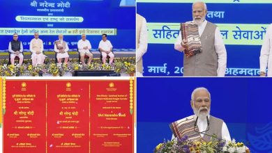 Photo of PM Modi launches Railway projects worth over 85,000 crore rupees from Ahmedabad in Gujarat