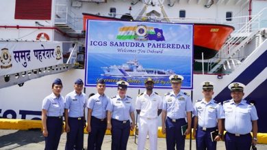 Photo of ICG Ship Samudra Paheredar Reaches Manila Bay, Philippines As Part Of Overseas Deployment To ASEAN Countries