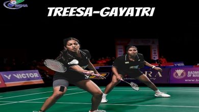 Photo of Treesa Jolly and Gayatri Gopi Chand progresses to women’s doubles quarterfinals in German Open